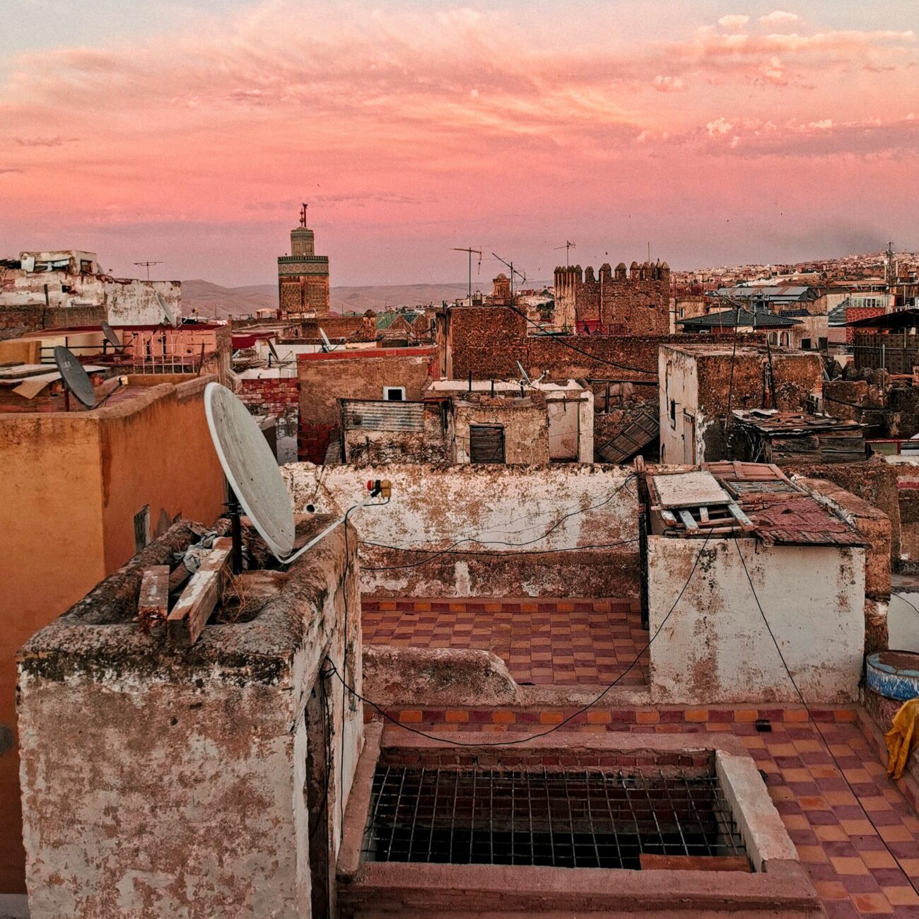 Marocké střechy